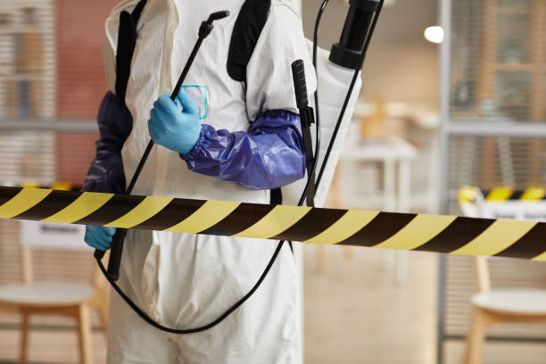 Professional Sewage Cleanup technician working in San Diego, TX